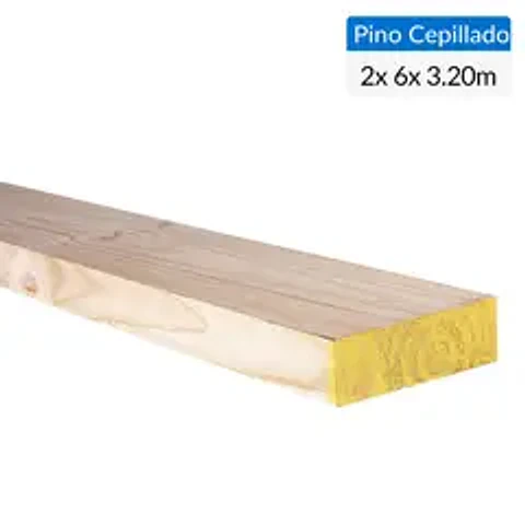 PINO CEPILLADO 2" X 6" X 3,2 MT.047677