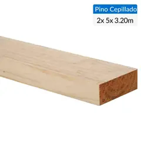 PINO CEPILLADO 2" X 5" X 3,2 MT. 047678