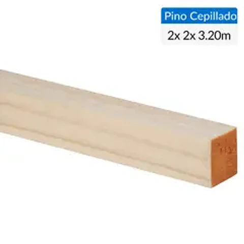PINO CEPILLADO 2" X 2" X 3.2 MT.047674