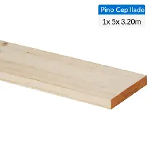PINO CEPILLADO 1" X 5" X 3.2 MT.047669