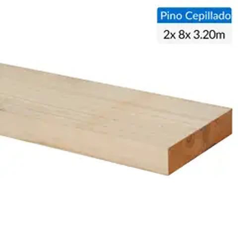 PINO CEPILLADO 2" X 8" X 3,2 MT. 4767