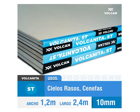 VOLCANITA 10 MM. 1,20 X 2,40 MT. (22 KG)