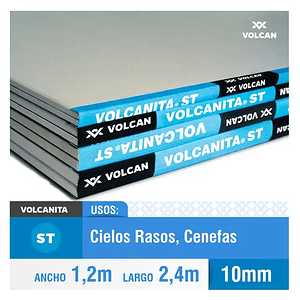 VOLCANITA 10 MM.1.20X2.40 MT.(22KG./70) 042930/34960/3024,000