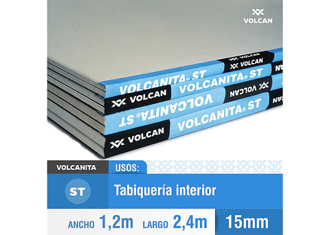 VOLCANITA 15MM.1.20X2.40MT. 046770