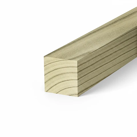 PINO CEPILLADO 4" X 4" X 3,2 MT. 047680