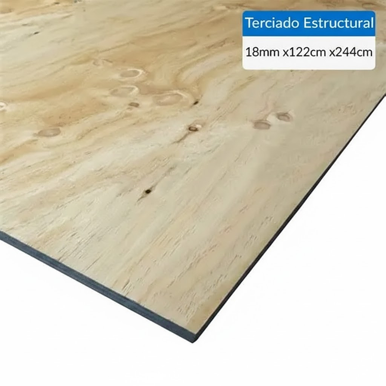 TERCIADO ESTRUCTURAL 18MM.1.22X2.44 MT.(54)003837/1517,400 1