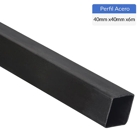 PERFIL CUADRADO 40X40X 2 MM.X 6000 MM