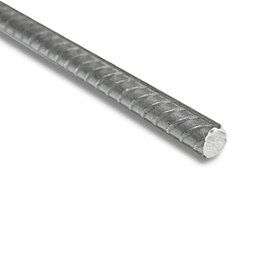 FIERRO REDONDO ESTRIADO 8 MM. X 6 MT.(2,37 KG.) 22378