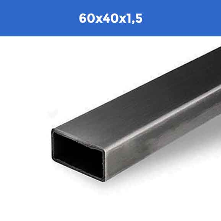 PERFIL RECTANGULAR 60 X 40 X 1,5 MM.X 6000 MM 1