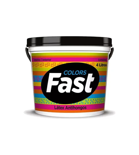 LATEX FAST TRICOLOR BLANCO 1GLN. 8026000001