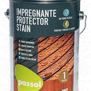 IMPREGNANTE STAIN PASSOL ALERCE 1 GLN.0440031