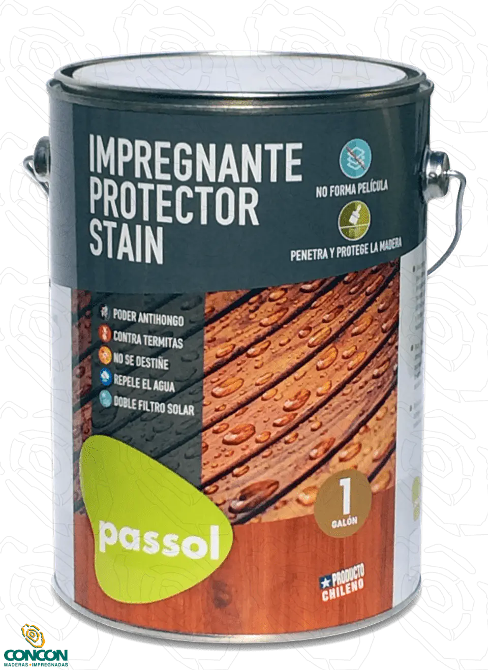 IMPREGNANTE STAIN PASSOL ALERCE 1 GLN.0440031 1