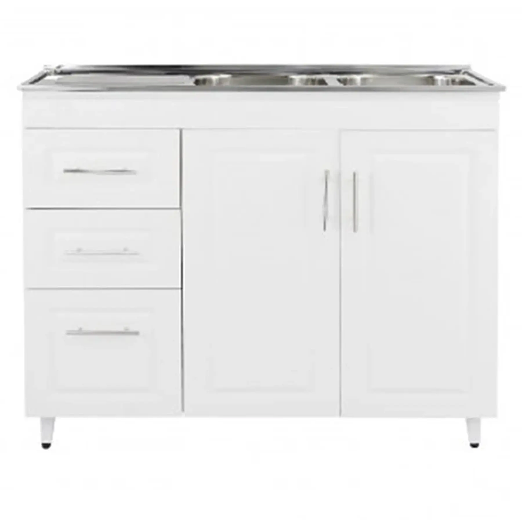 MUEBLE LAVAPL.BLANCO 1.20 MT.3P+1C IZQ BAL120BI 1