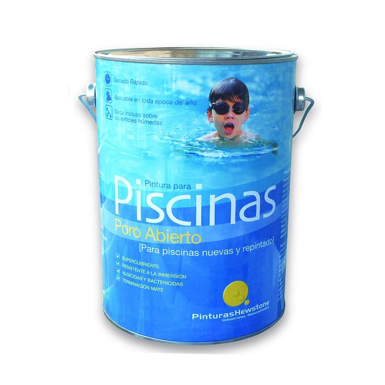 PINTURA PISCINA HEWSTONE CELESTE 1 GLN.CAUCHO 852 1
