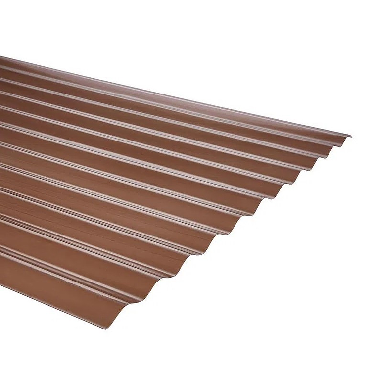 POLICARBONATO BRONCE 3.66 MT.O/ZINC PC101505 1