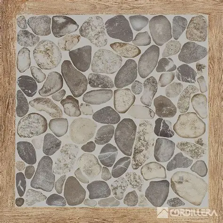 CORDILLERA 45X45 WOODRIVER GRIS (2.29-11)(44) 1