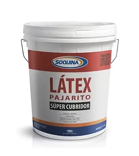 LATEX PAJARITO BLANCO TINETA.20012830