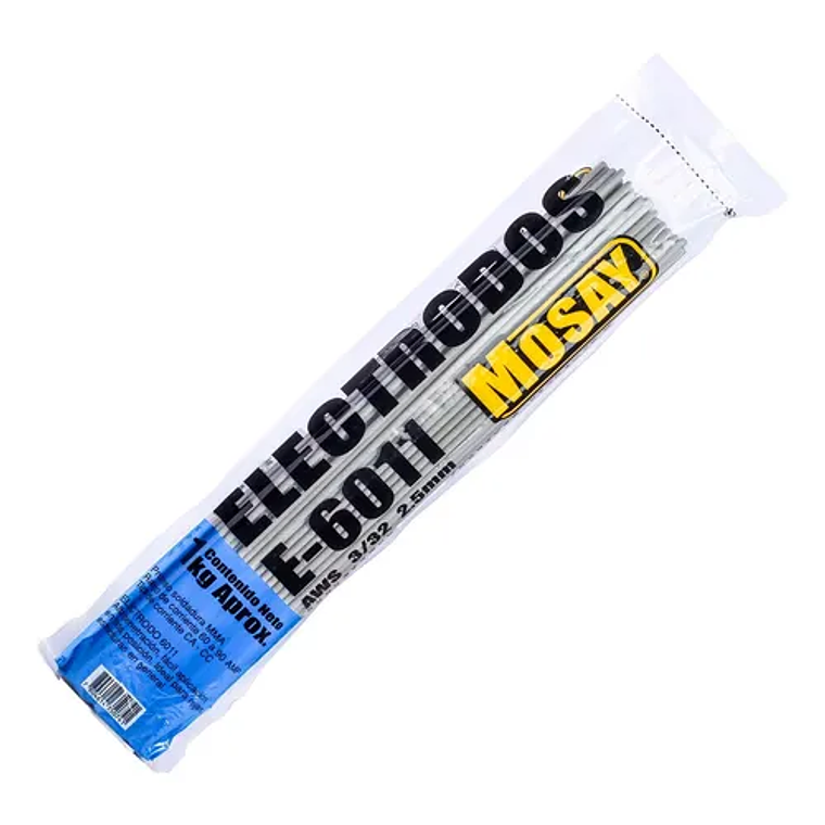 SOLDADURA 6011 P/AZUL MOSAY 3/32