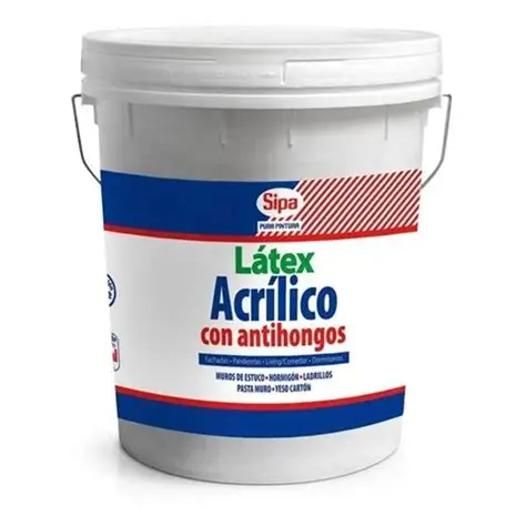 LATEX SIPA ACRILICO 4 GLN BLANCO TINETA 41840430