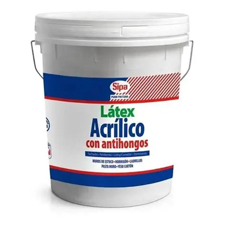 LATEX SIPA ACRILICO 4 GLN BLANCO TINETA 41840430 1