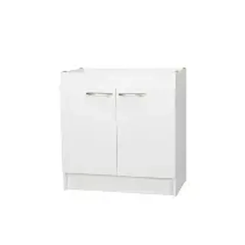 MUEBLE LAVAPLATO BLANCO 0.80MT 2P 80CM ALTO(iM80-2P/060)