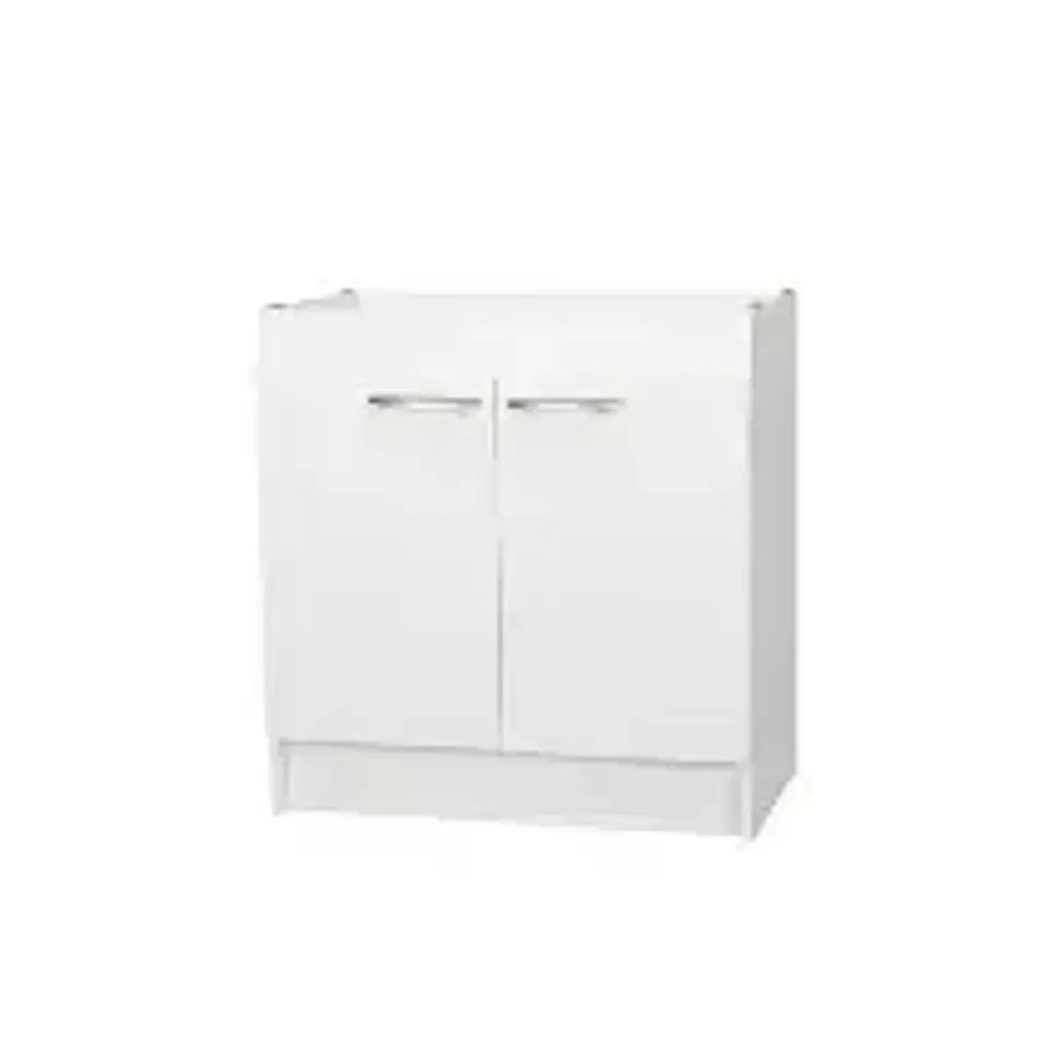 MUEBLE LAVAPLATO BLANCO 0.80MT 2P 80CM ALTO(iM80-2P/060) 1