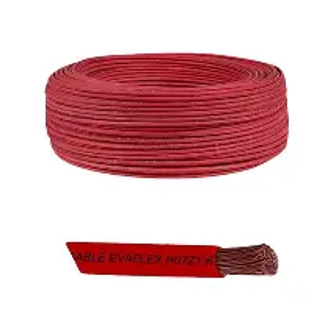 CABLE EVA TOXFREE 2.5MM.X100MT.ROJO H07Z1 TOX25RR