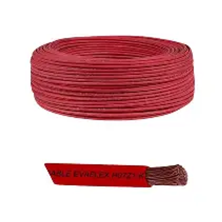 CABLE EVA TOXFREE 2.5MM.X100MT.ROJO H07Z1 TOX25RR 1