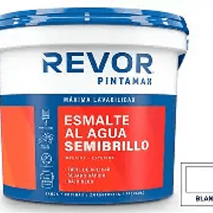 ESMALTE AL AGUA SEMIBRILLO PINTAMAX REVOR BASE A 5GL.9664984617