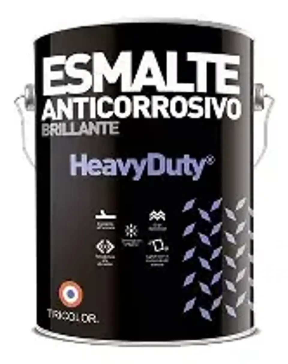 ESMALTE ANTICORROSIVO BRILLANT TRICOLOR NEGRO 1 GL 1