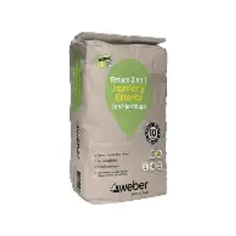 ESTUCO 2 EN 1 SOLCROM WEBER SACO 25 KG. QUI1439