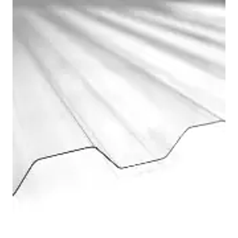 POLICARBONATO TRANSP.2.5 MT.O/ZINC PC101201 1