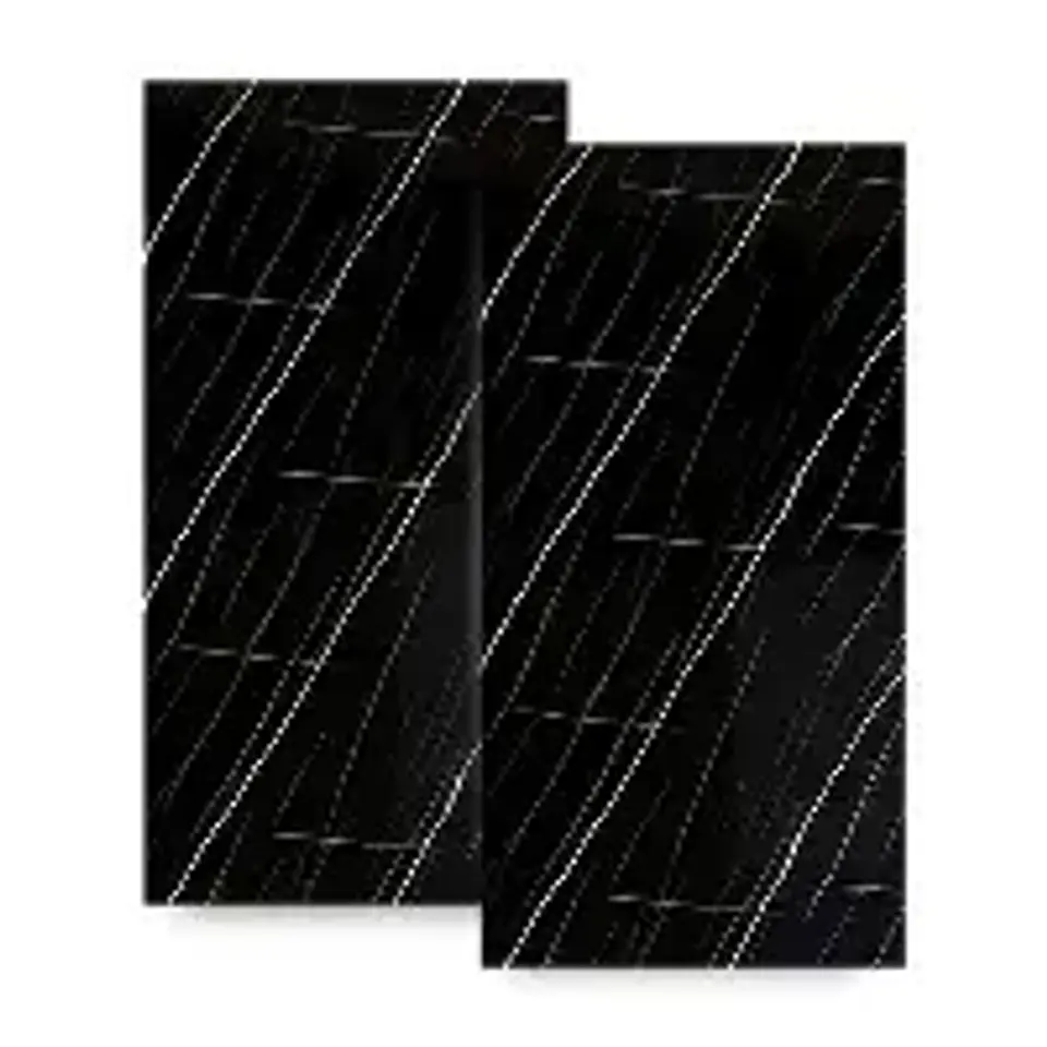 REVESTIMIENTO PVC MARMOL AZABACHE 1.22 X 2.44 252232 1