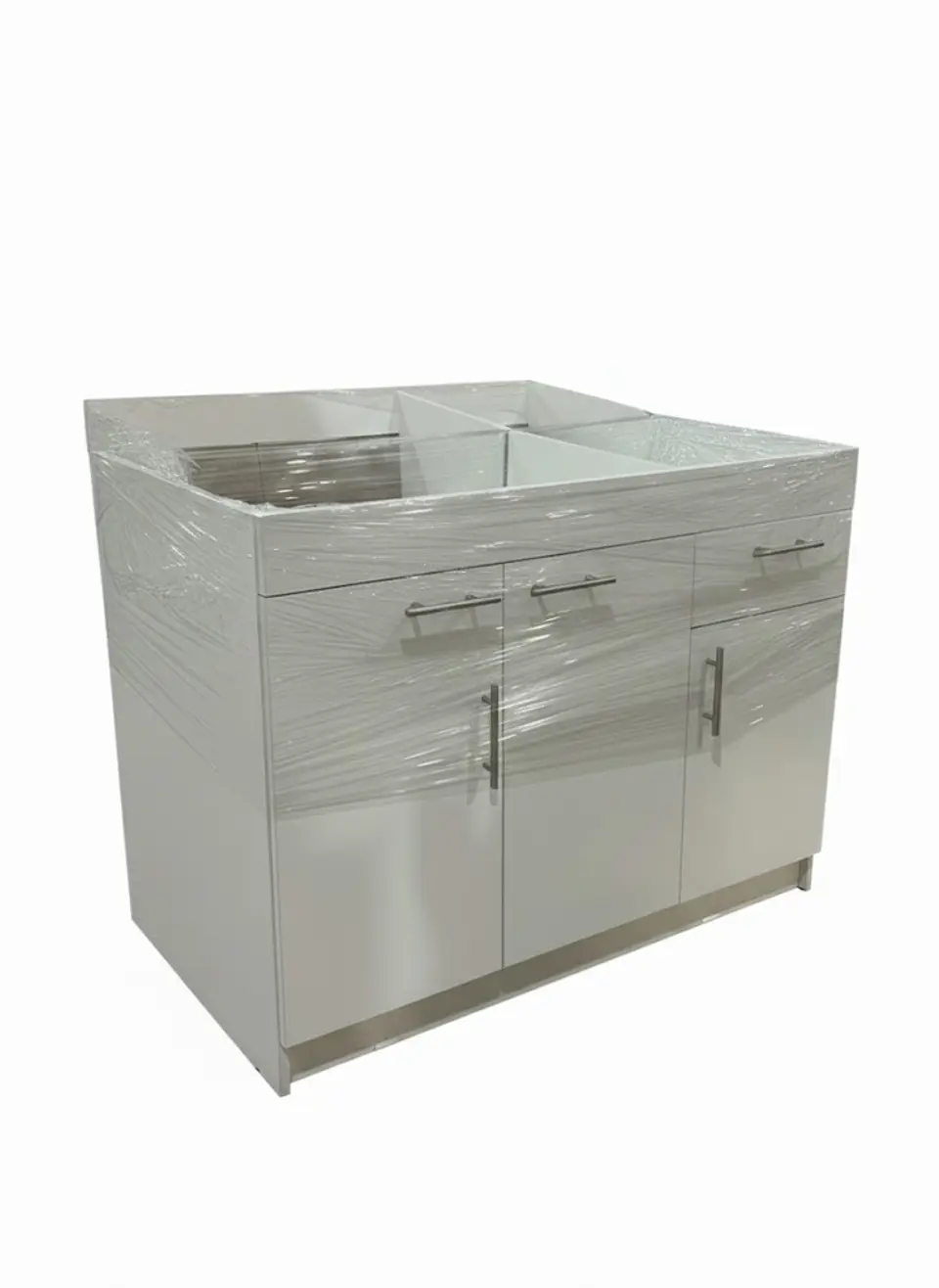 MUEBLE LAVAPLATO BLANCO 120 IZQ 90CM 3P/1C (iM120-SI90) 1