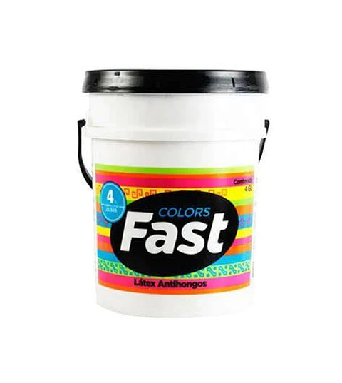 LATEX FAST TRICOLOR BLANCO 4 GLN TINETA 80260000P4