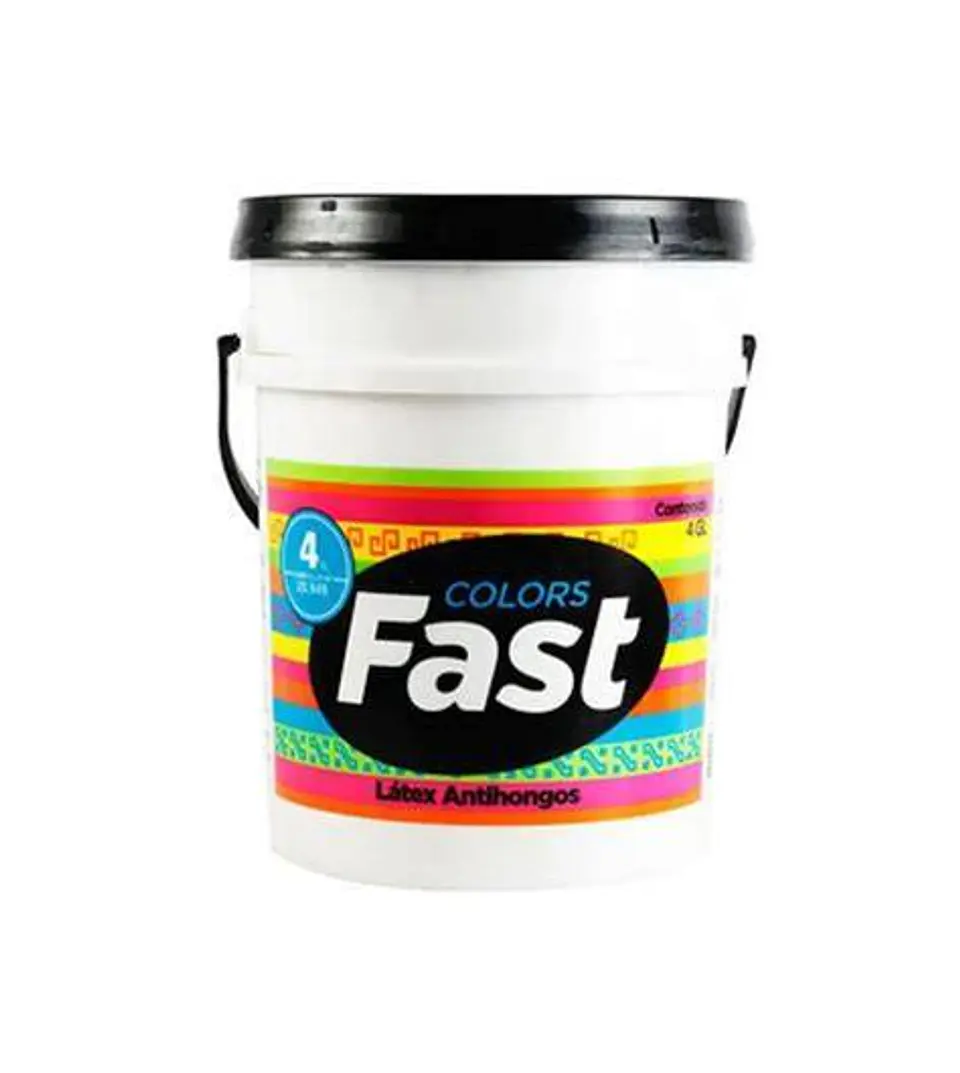 LATEX FAST TRICOLOR BLANCO 4 GLN TINETA 80260000P4 1