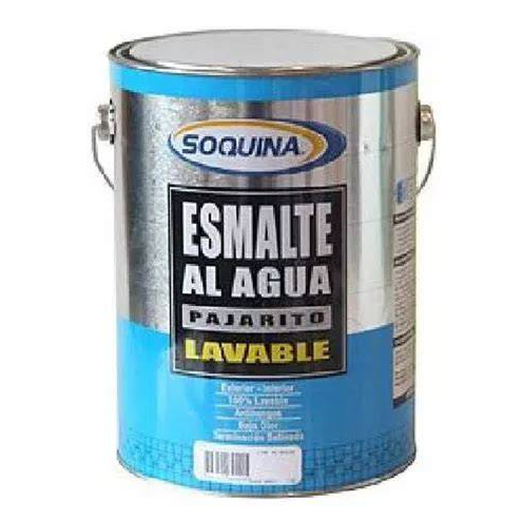 ESMALTE SOQUINA 1 GALON BLANCO 20007101 1