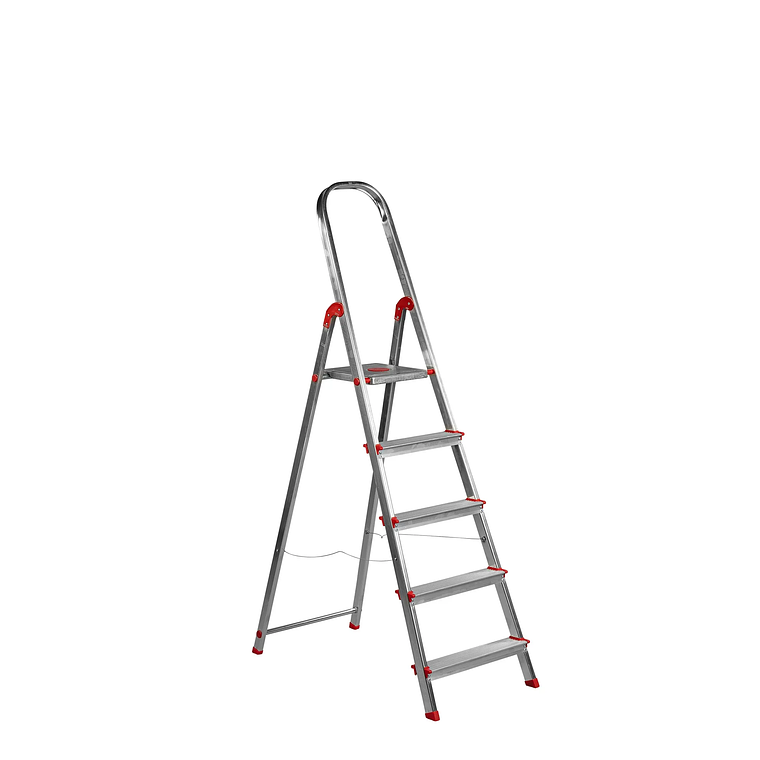 ESCALERA ALUMINIO HFULL 5+1 PELD.1.80MT.5020115 1