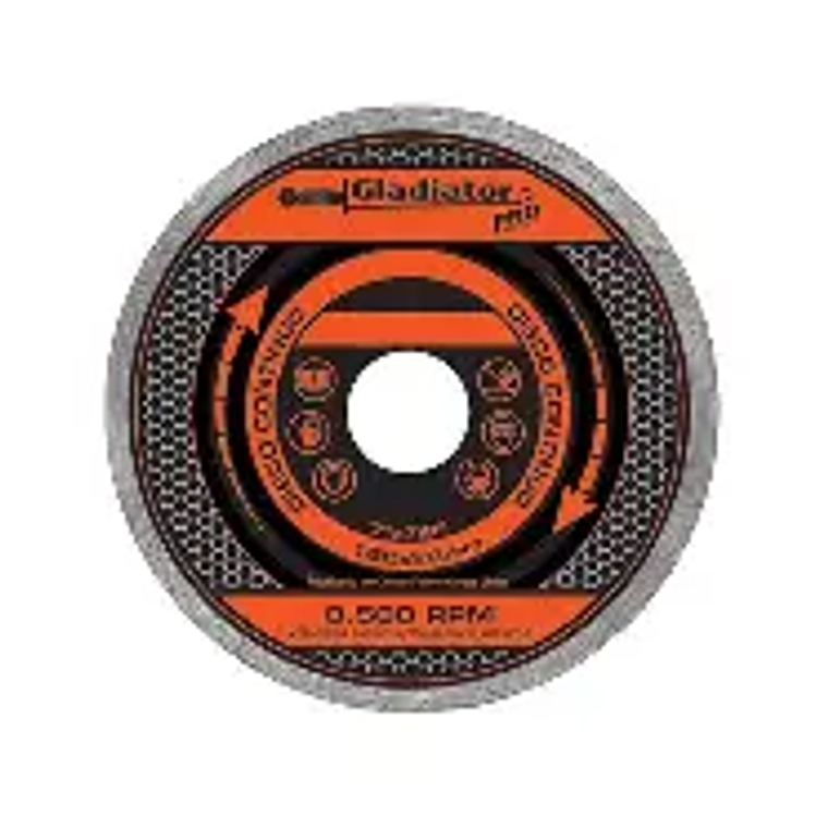 DISCO DIAMANTADO CONTINUO GLADIATOR 4.1/2 DC8115/1 1