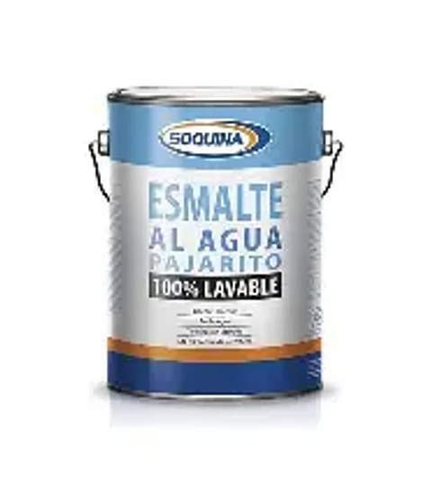 ESMALTE AL AGUA PAJARITO  BLANCO 1/4 GLN. 20026904