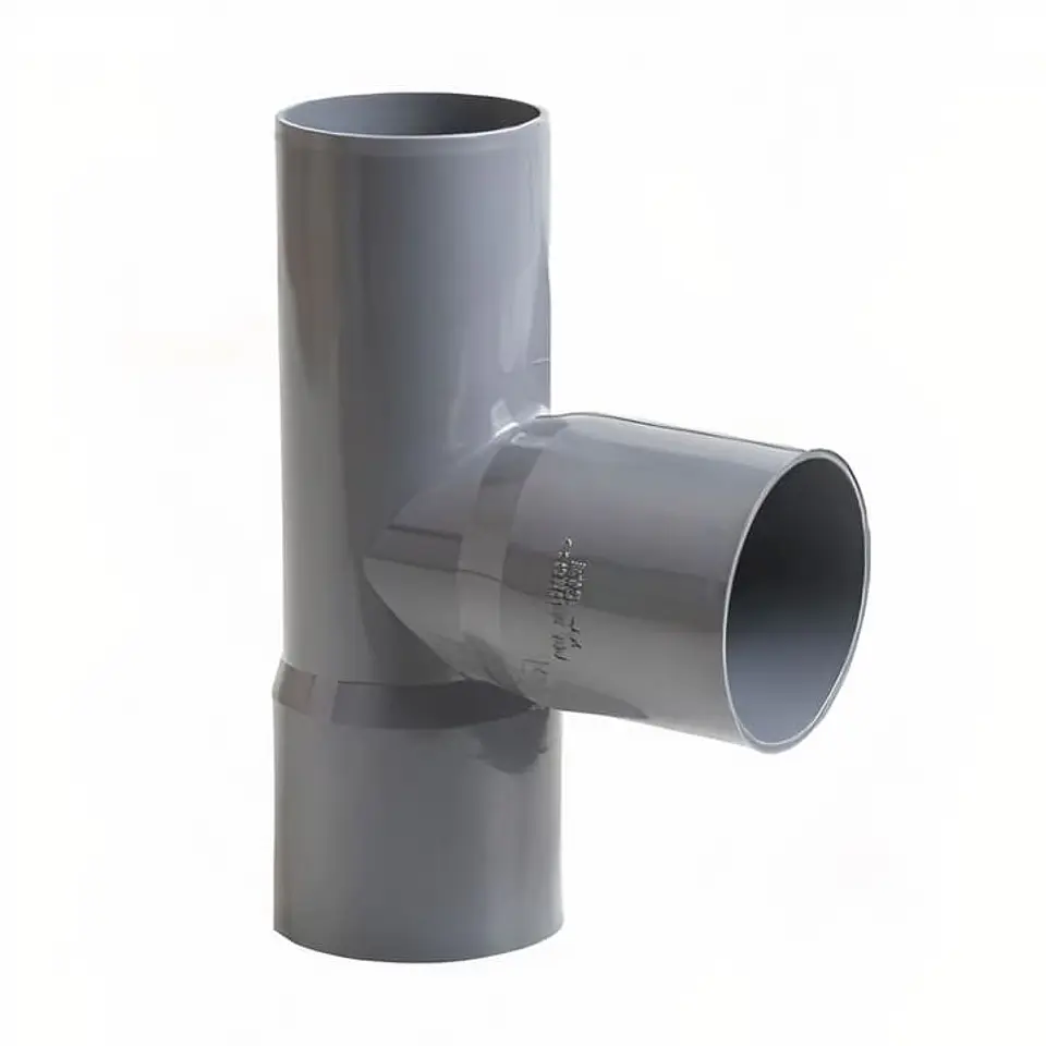 TEE PVC SANIT.GRIS 110 MM. 20440/341310 1
