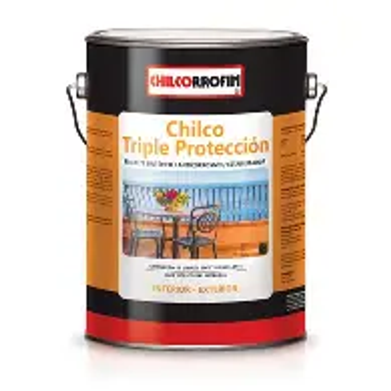 ESMALTE TRIPLE PROTEC. CHILCORROFIN NEGRO 1/4GL 32804904 1