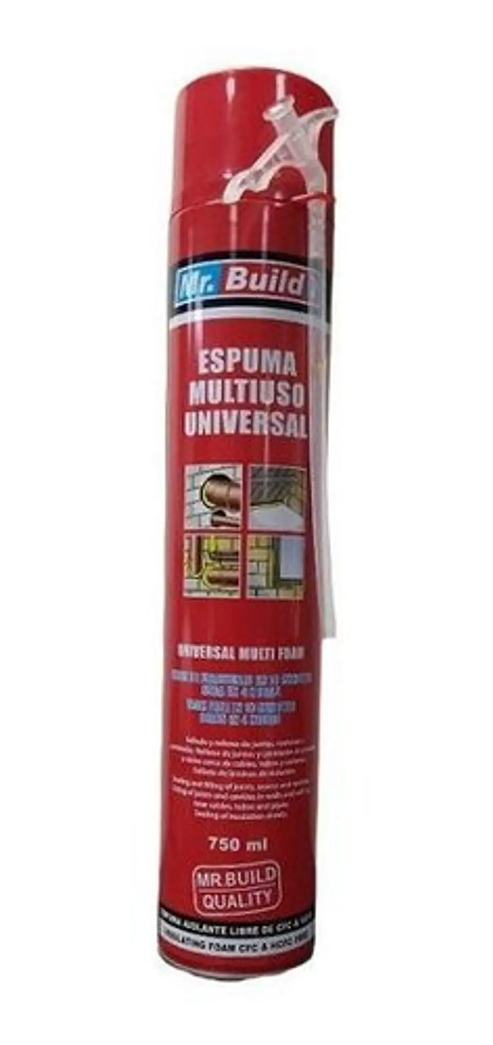 ESPUMA EXPANSIVA MR.BUILD 750 ML ADHESP089008 1