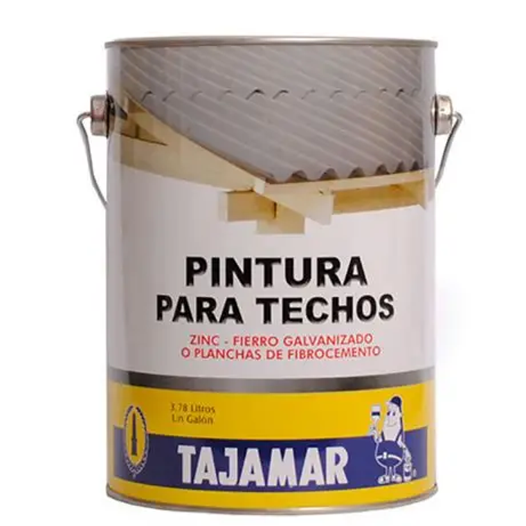 PINTURA TECHO TAJAMAR BASE AGUA ROJO COLONIAL 1 GL. 55211001 1