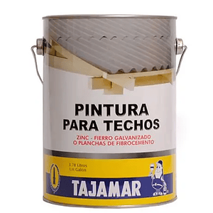 PINTURA TECHO TAJAMAR BASE AGUA ROJO COLONIAL 1 GL. 55211001