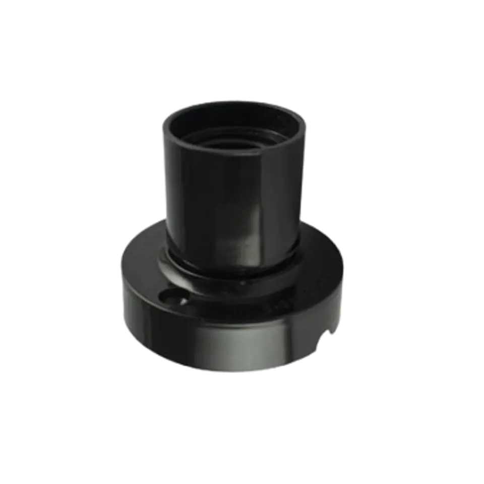 5000PR0391/0381 BASE RECTA PLASTICA MEC BCA/NEGRA 1
