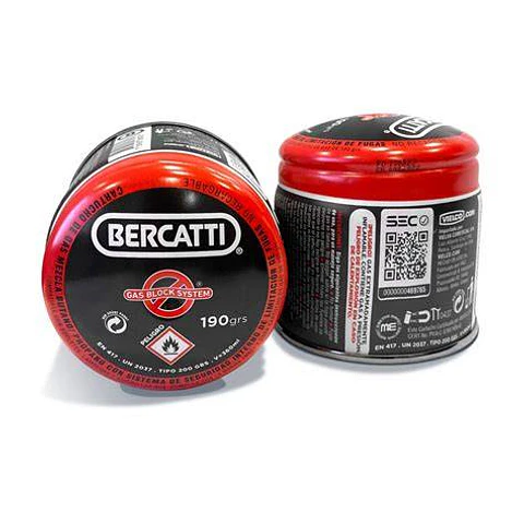 GAS BUTANO BERCATTI 190GR. 9500154