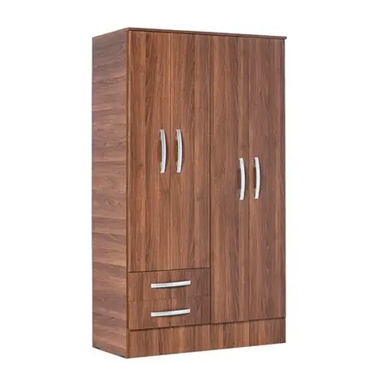 ROPERO 4PTAS.2CJ. 1032 NOGAL MOBIKIT R1032.NM 1