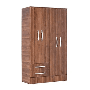 ROPERO 4PTAS.2CJ. 1032 NOGAL MOBIKIT R1032.NM