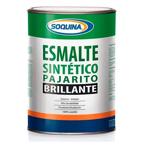 ESMALTE SOQUINA 1 GALON NEGRO 20009501